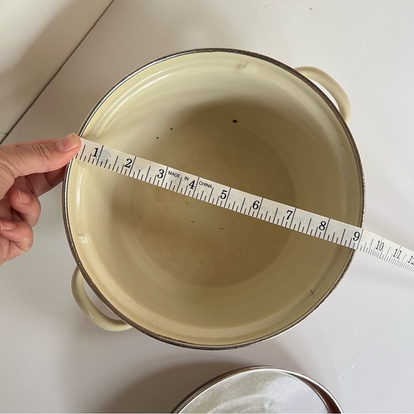 Vintage Retro Floral Enamel Pot - Picture 8 of 10